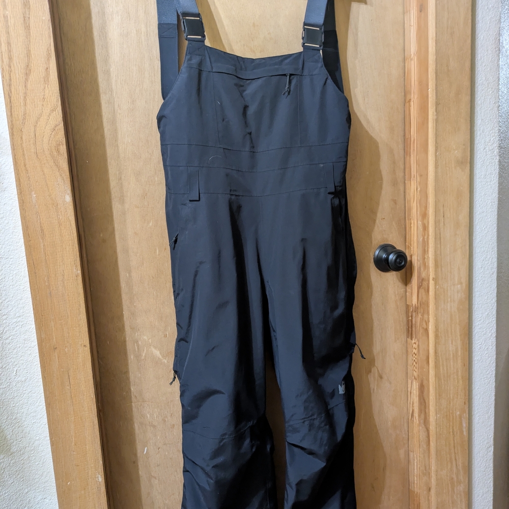 Women's Black Snow Bib